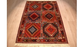 Persian carpet Yalameh natural Wool 145x102 cm