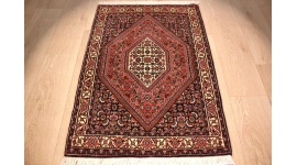 Persian carpet Bidjar with silk 104x71 cm