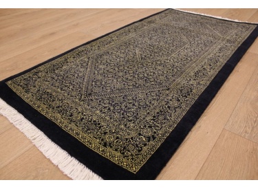 Persian carpet "Bidjar" with Silk 143x71 cm