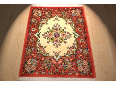 Persian carpet "Kashan" oriental 100x82 cm