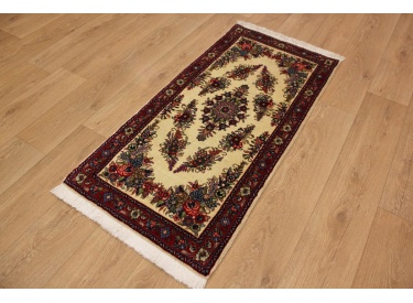 Persian carpet Sarough oriental 120x57 cm Beige
