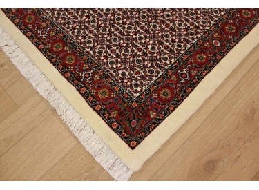 Perser Teppich "Bijar" Orientteppich mit Seide 115x82 cm
