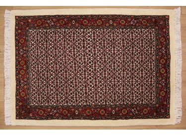 Persian carpet "Bijar" with silk 115x82 cm