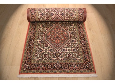 Persian carpet "Bidjar" very stable 288x80 cm Beige