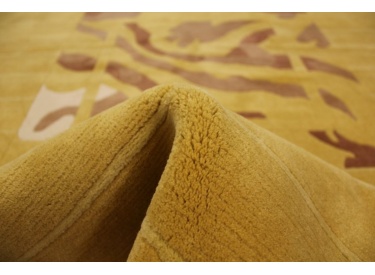 Hand-knotted Oriental carpet Nepal virgin wool 243x171 cm