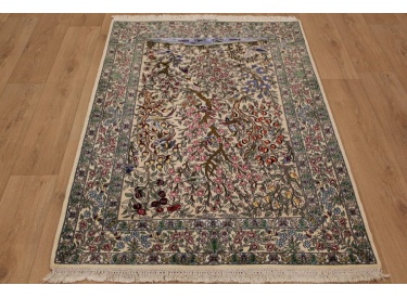 Persian carpet "Isfahan" with silk 172x115 cm