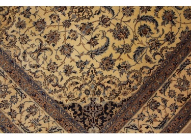 Persian carpet Nain 6la with  silk 303x205 cm