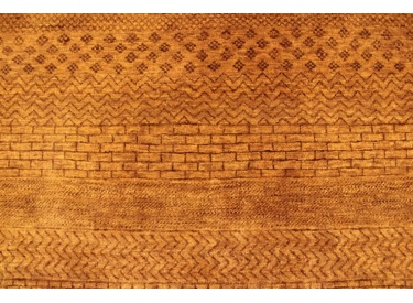 Hand-knotted Oriental carpet "Loribaf" pure wool 226x167 cm