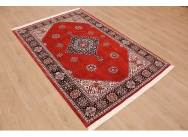 Persian carpet "Ghom" virgin wool 210x142 cm
