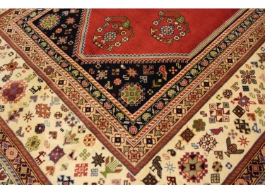 Persian carpet Ghashghai pure wool 210x152 cm