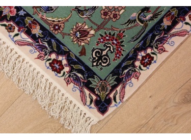 Persian carpet Isfahan on Silk 105x70 cm