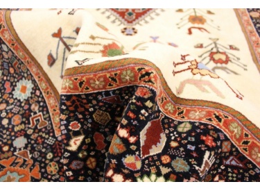 Persian carpet "Ghashghai" pure wool 205x155 cm