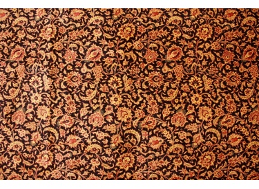 Persian carpet "Ghom" pure Silk rug 200x200 cm