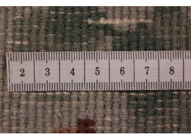 Orientteppich "China" 488x411 cm Grau - Braun Übermaß