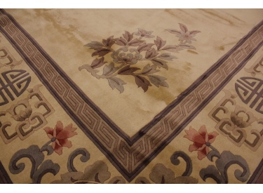 Oriental carpet China oversize 488x411 cm Beige