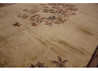 Chinesischer Teppich XXL 488x411 cm Beige