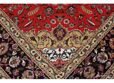 Quadratischer Perserteppich Tabriz 207x200 cm