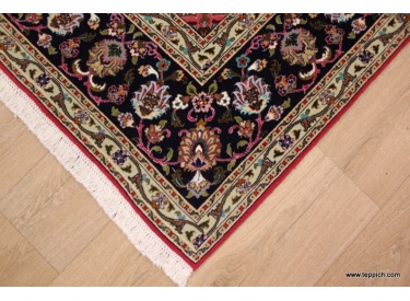 Quadratischer Perserteppich Tabriz 207x200 cm