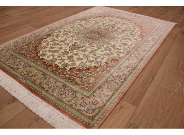 Persian carpet "Ghom" pure silk 148x98 cm EXCLUSIVE
