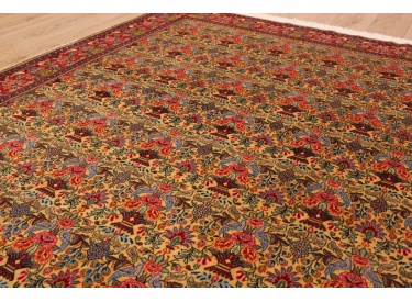 Persian carpet Waramin with silk 304x210 cm