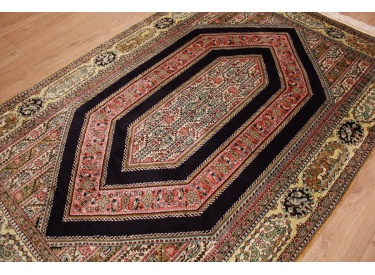 Old Persian carpet Qum pure silk 168x113 cm