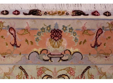 Perserteppich Täbriz mit Seide 156x100 cm Beige