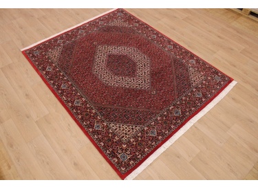 Persian carpet "Bijar" oriental rug with Silk 250x200 cm