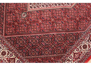 Persian carpet "Bijar" oriental rug with Silk 266x200 cm