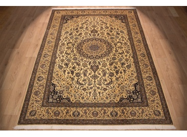 Fine Persian carpet Nain 6la with  silk 326x215 cm