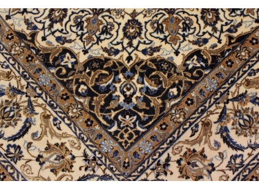 Fine Persian carpet Nain 6la with  silk 305x205 cm