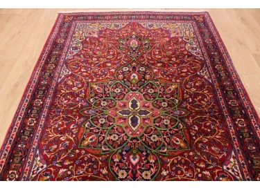 Old Persian carpet Sarough 210x130 cm Red