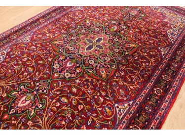 Old Persian carpet Sarough 210x130 cm Red