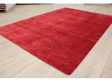 Orientteppich Loribaft mit Seide 243x169 cm Rot