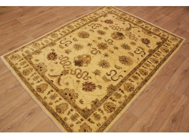 Oriental carpet "Ziegler" virgin wool 214x156 cm Beige