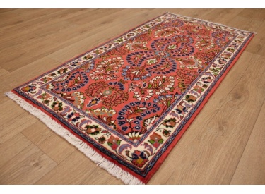 Persian carpet "Sarough" Wool Carpet 125x67 cm