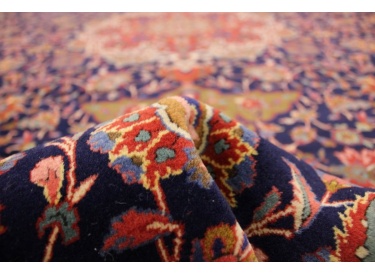 Persian carpet "Kashan" virgin wool 422x315 cm Semi Antique