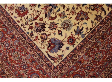 Feiner Antiker Perserteppich Isfahan Shoureshi 400x304 cm
