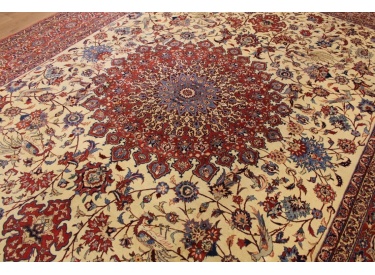 Feiner Antiker Perserteppich Isfahan Shoureshi 400x304 cm