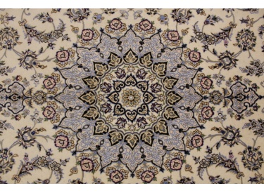 Persian carpet Nain 9la with Silk 300x200 cm