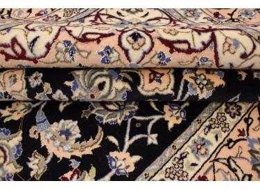 Persian carpet "Nain" 9la with Silk 300x200 cm