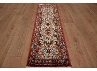 Persian carpet Runner Waramin with silk 170x50 cm