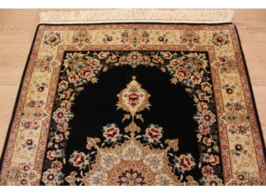 Perser Teppich "Isfahan" mit Seide 126x85 cm