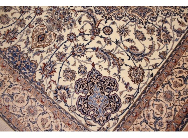 Fine Persian carpet  Nain 6la with  silk 320x220 cm