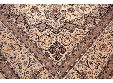 Fine Persian carpet "Nain" 6la with  silk 317x224 cm