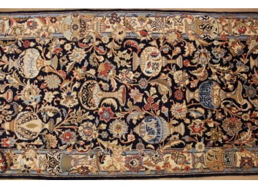 Perserteppich Läufer "Maschhad" Orientteppich mit Seide 307x87 c