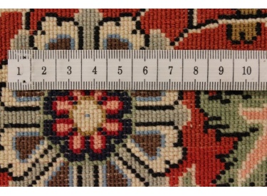 Persian carpet "Ghom" wool rug 310x200 cm