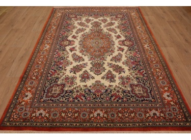 Persian carpet "Ghom" wool rug 310x200 cm