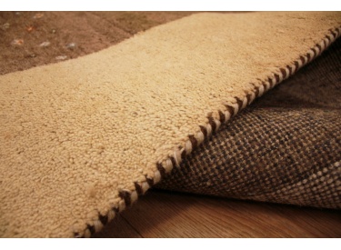 Orient Teppich "Gabbeh" reine Wolle 243x173 cm Beige-Braun