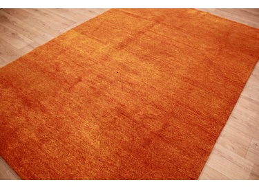 Oriental carpet "Gabbeh" pure wool 287x196 cm Orange