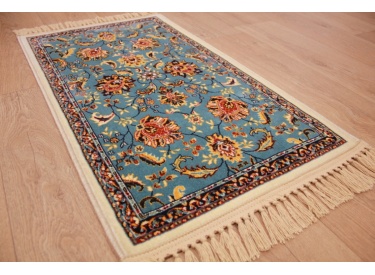 Klassischer Orientteppich Keramat 85x50 cm Blau